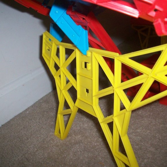 Vintage 1978 Durham's Motorized Daredevil Stunt Track Toy Car Tracks Non Working - Picture 9 of 11